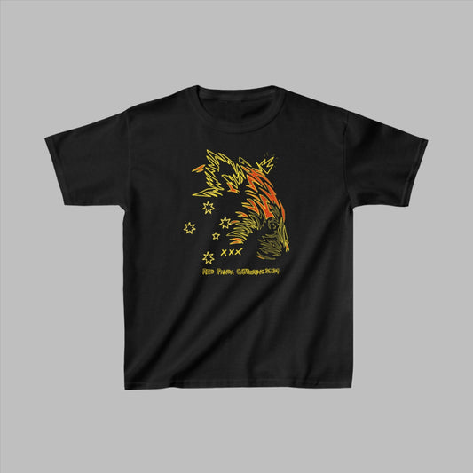 Panda Tee Black | LITTLES