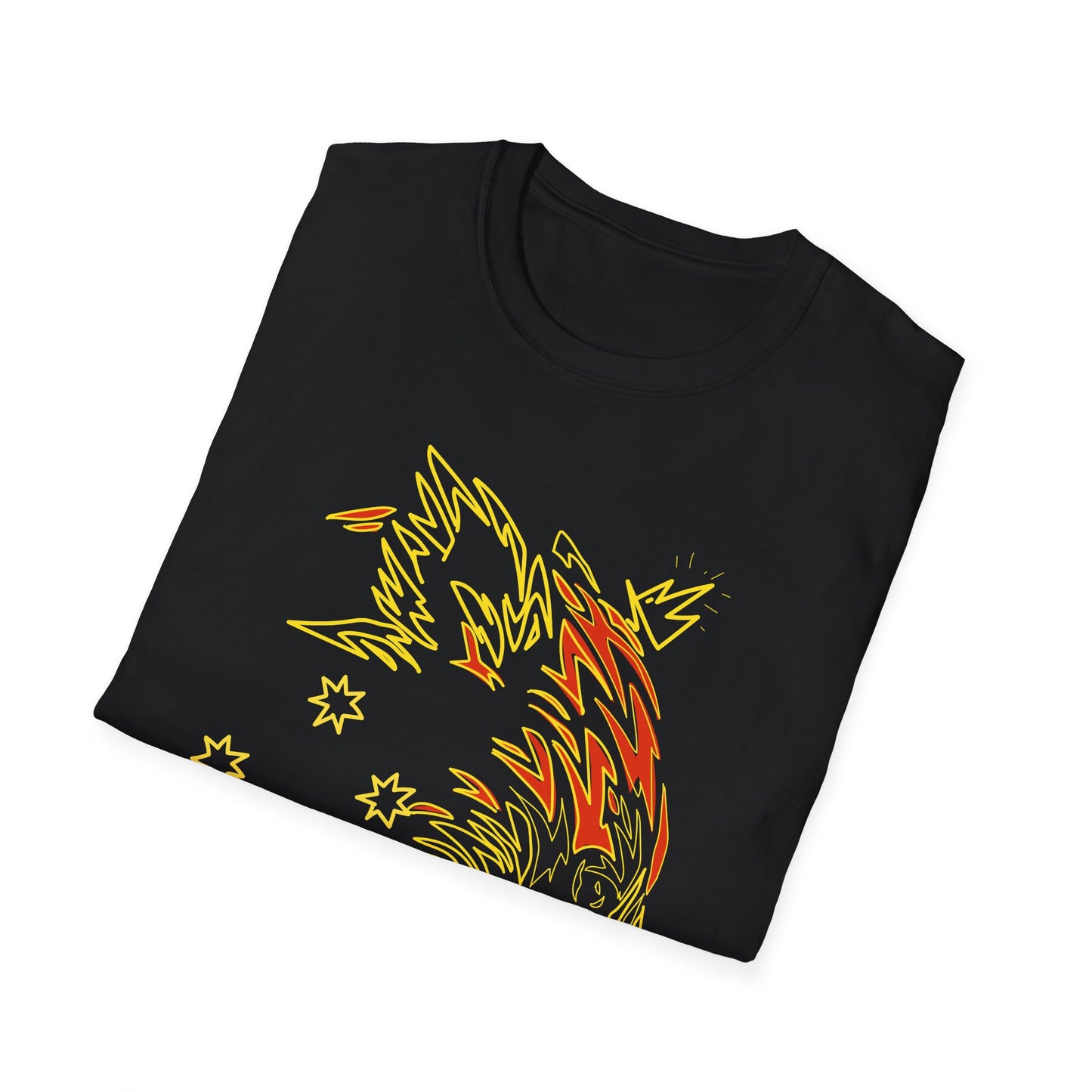 Panda Tee Black