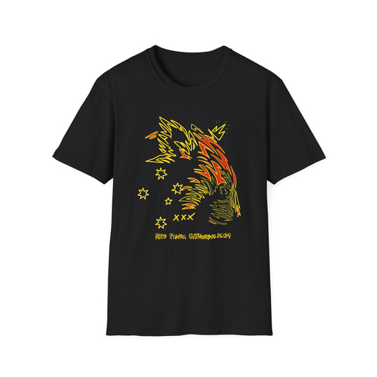 Panda Tee Black