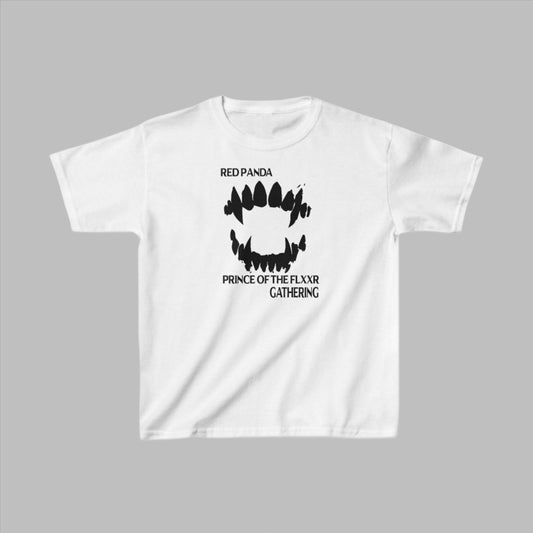 Fangs Tee White | LITTLES